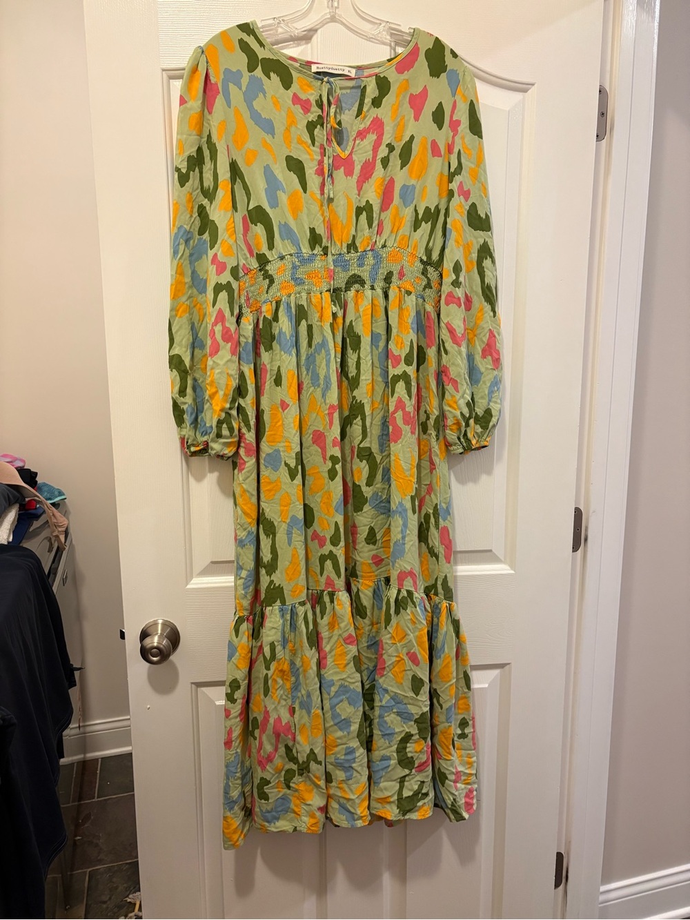 Rustty Dustty Multicolored
Abstract Cheetah Print Maxi Dress - Picture 2 of 5